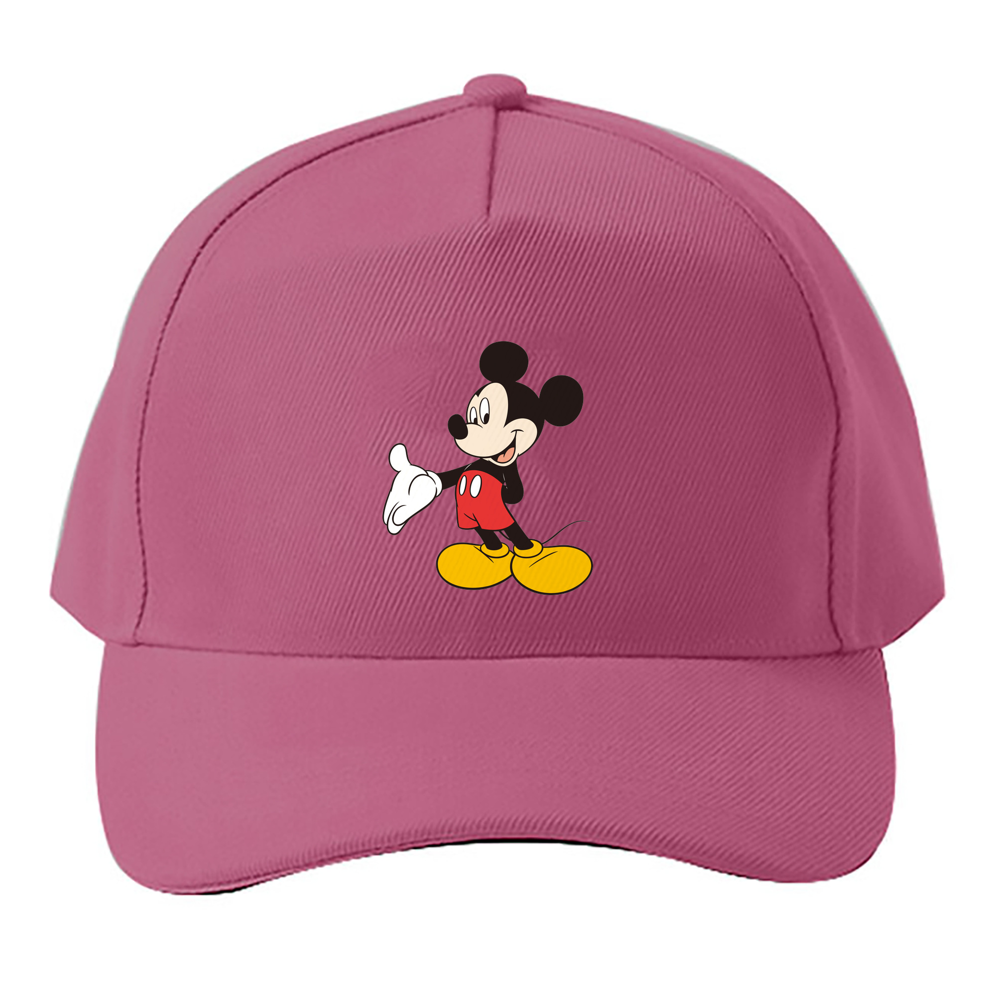 （画像用） ミッキーマウス Mickey Mouse ベースボールキャップ 綿100％ 男女兼用 帽子 スポーツ